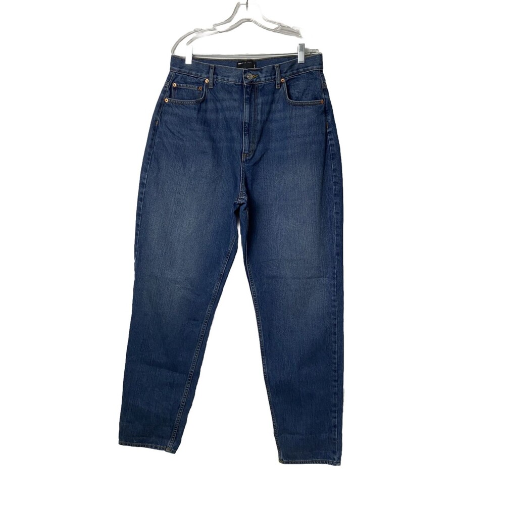 ASOS Jeans Women’s Plus Size 34x34 Blue Denim Curvy Medium Wash  High Rise